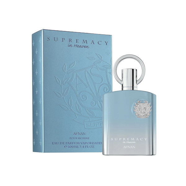 Afnan Supremacy in Heaven Eau de Parfum 100 ml – Frisch-Holziger Herrenduft | Bergamotte, Grüner Tee, Moschus & Sandelholz