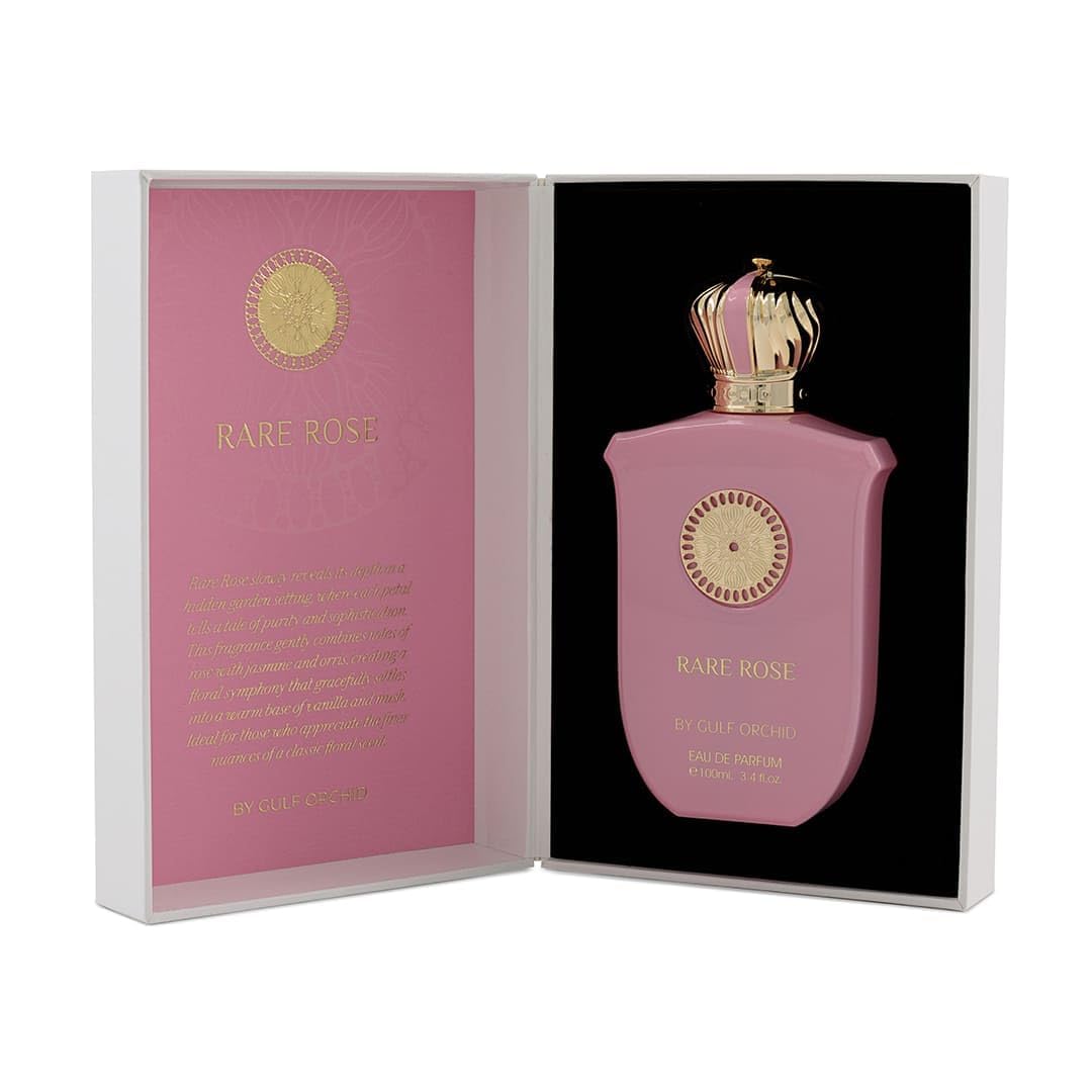 Gulf Orchid Rare Rose Eau de Parfum – Floraler Gourmand Duft | Elegant & Sinnlich