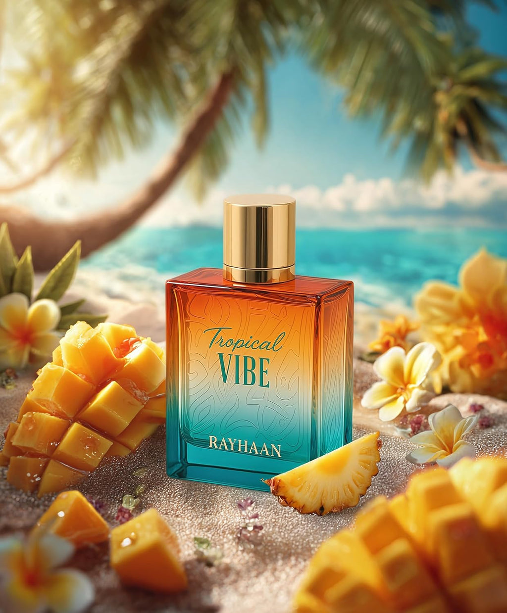 Tropical Vibe Eau de Parfum 100 ml – Tropisch-Fruchtiger Unisex Duft | Frisch, Floral & Holzig