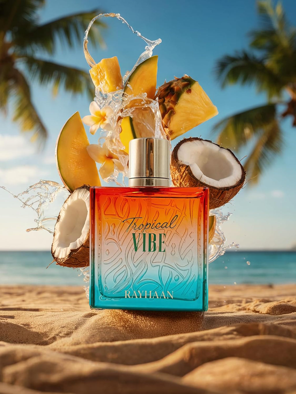 Tropical Vibe Eau de Parfum 100 ml – Tropisch-Fruchtiger Unisex Duft | Frisch, Floral & Holzig