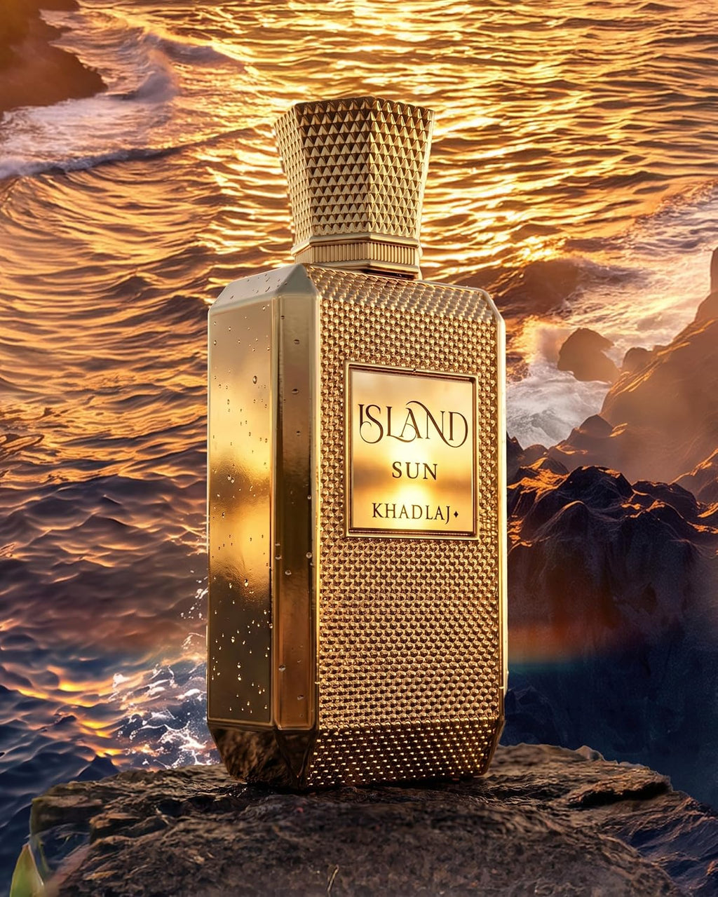 Khadlaj Island Sun Eau de Parfum 100 ml – Tropisch-Fruchtiger Unisex Duft | Mango, Kokosnuss, Limette & Tonkabohne