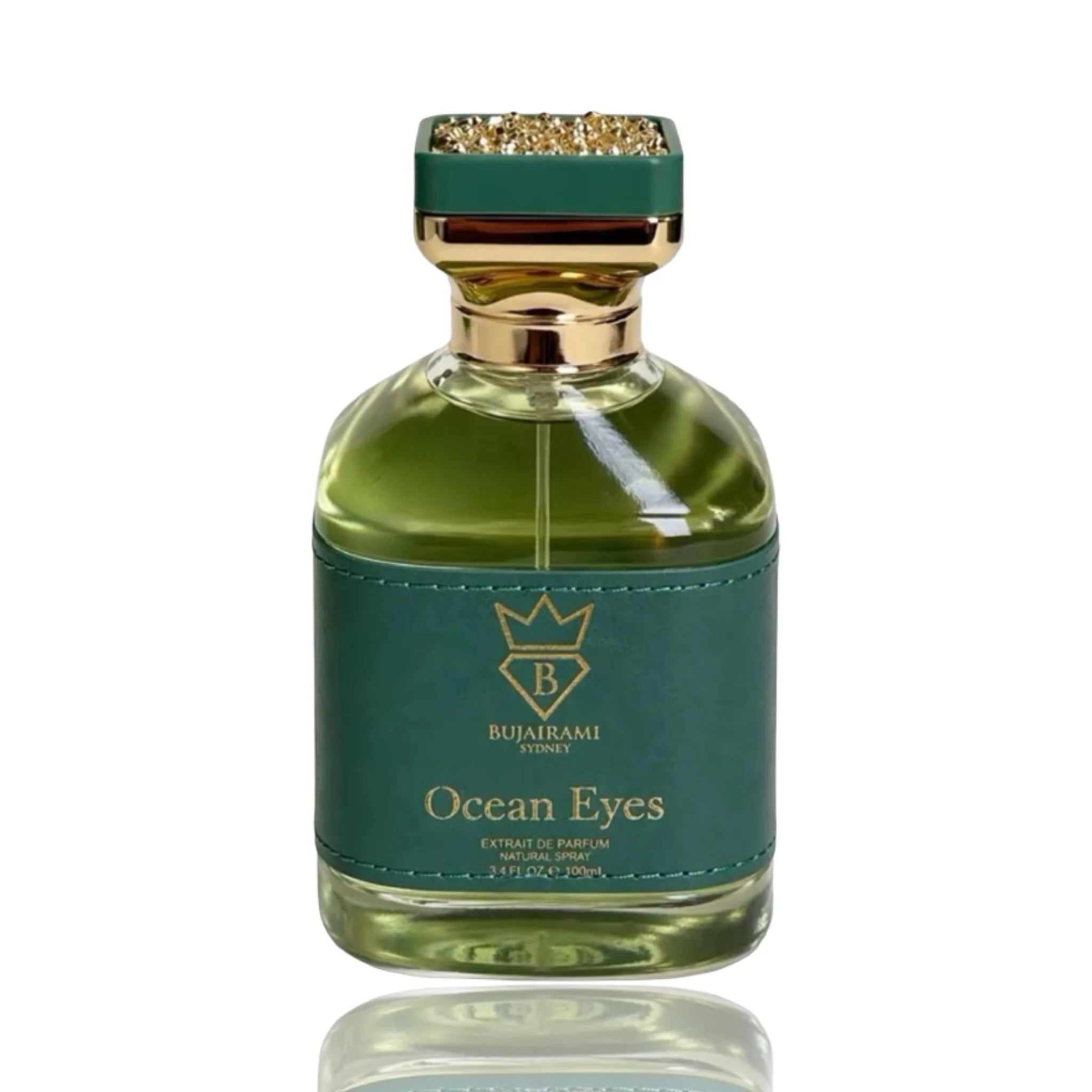 Bujairami Ocean Eyes Extrait de Parfum – Frisch-Moschus Unisex Duft | Aquatisch & Elegant