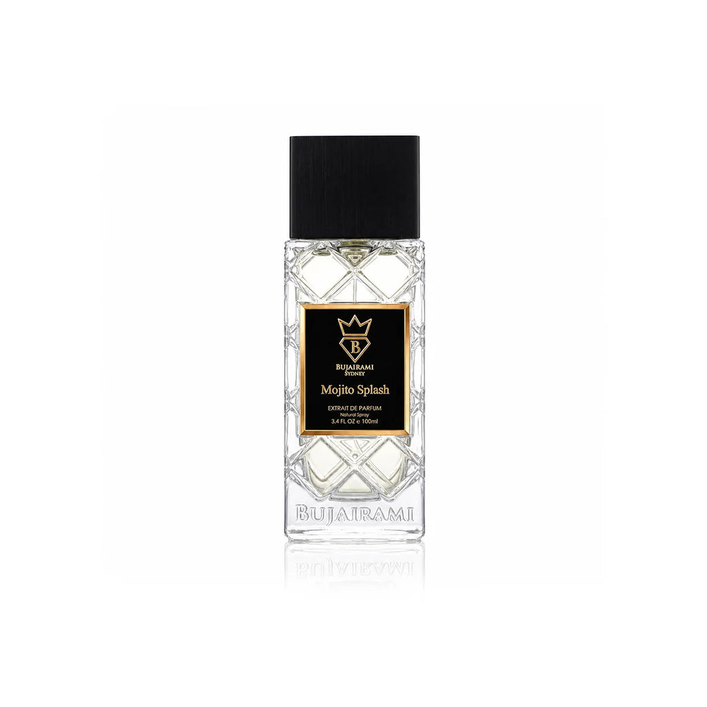Bujairami Mojito Splash Extrait de Parfum 100 ml – Frischer Unisex Duft | Spritzig, Belebend & Sommerlich