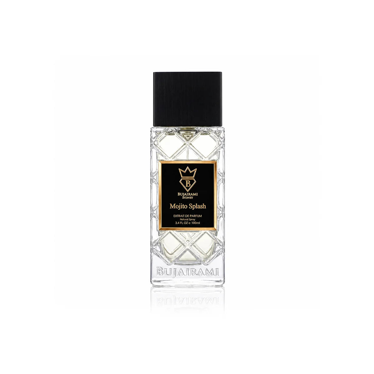 Bujairami Mojito Splash Extrait de Parfum 100 ml – Frischer Unisex Duft | Spritzig, Belebend & Sommerlich