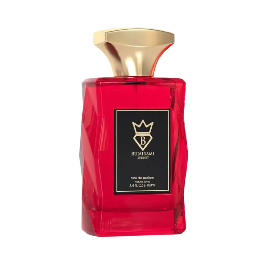 Bujairami Red Static Extrait de Parfum – Blumig-Fruchtiger Unisex Duft | Kirschig & Elegant