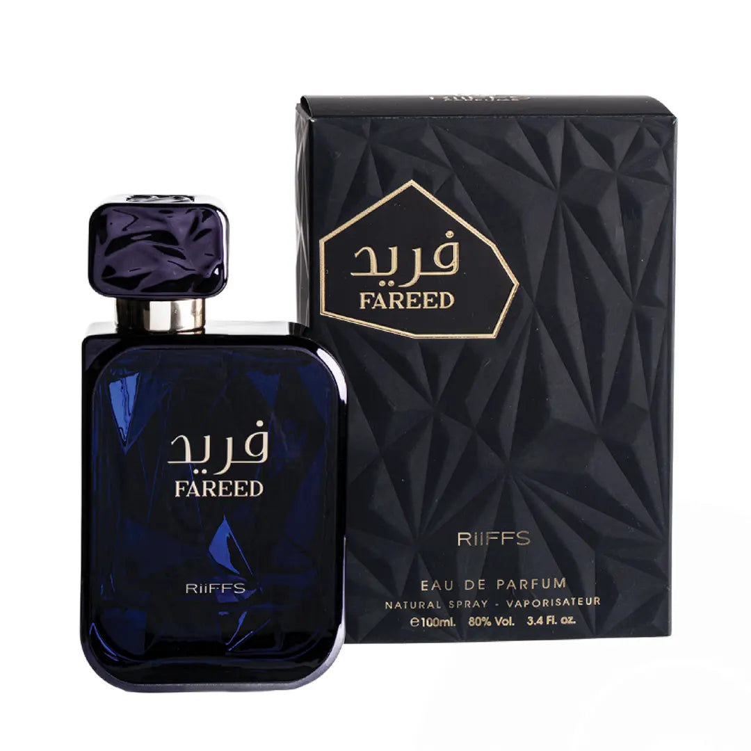 Riiffs Fareed Eau de Parfum 100 ml – Frisch-Holziger Herrenduft | Elegant & Langanhaltend