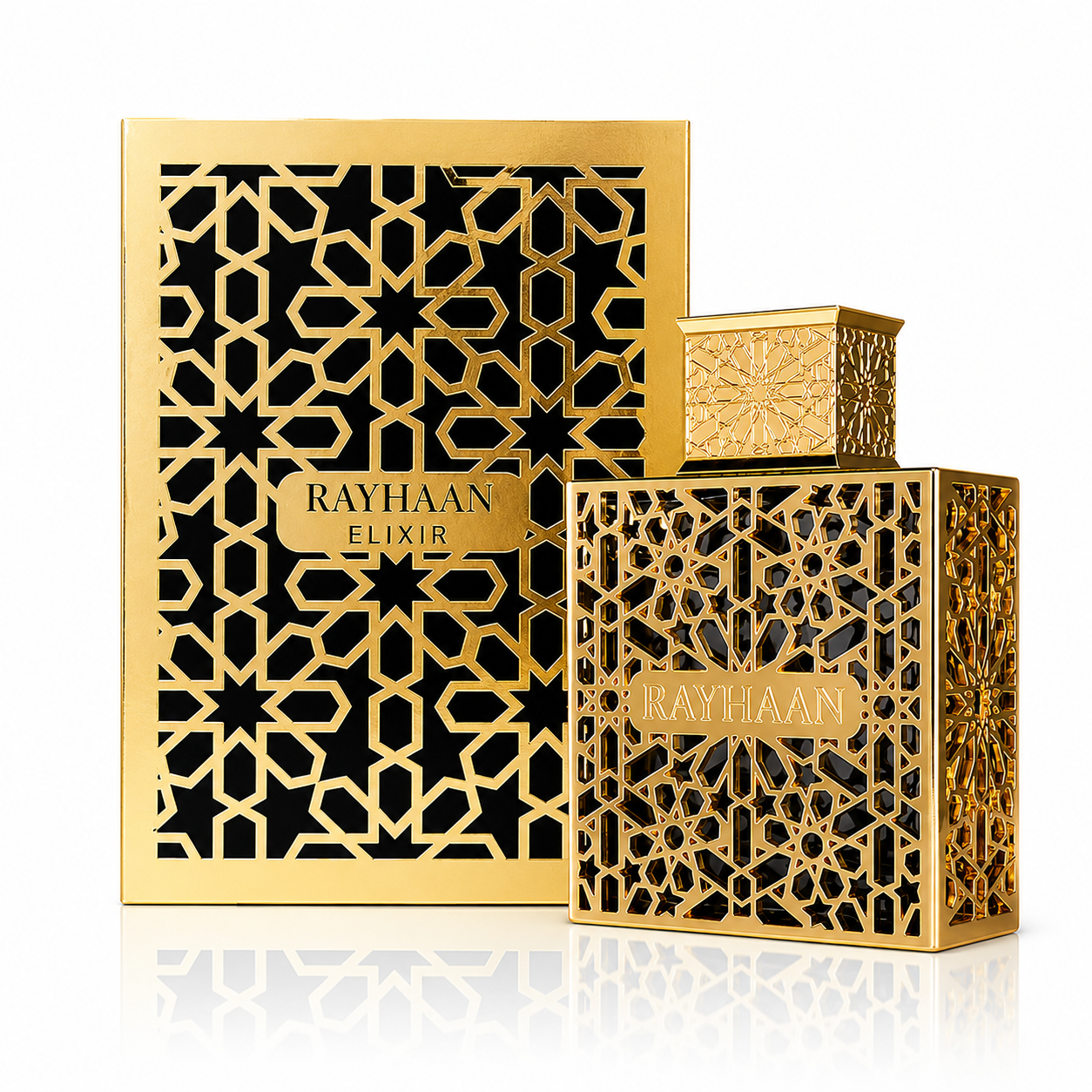 Rayhaan Elixir Eau de Parfum 100 ml – Aromatisch-Würziger Vanille Duft | Elegant & Verführerisch