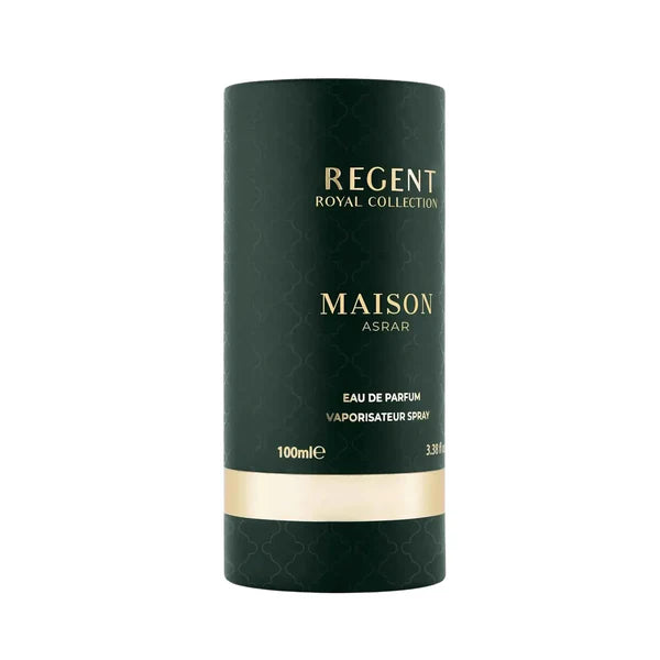 Maison Asrar Regent Eau de Parfum – Frisch-Holziger Unisex Duft | Elegant & Modern