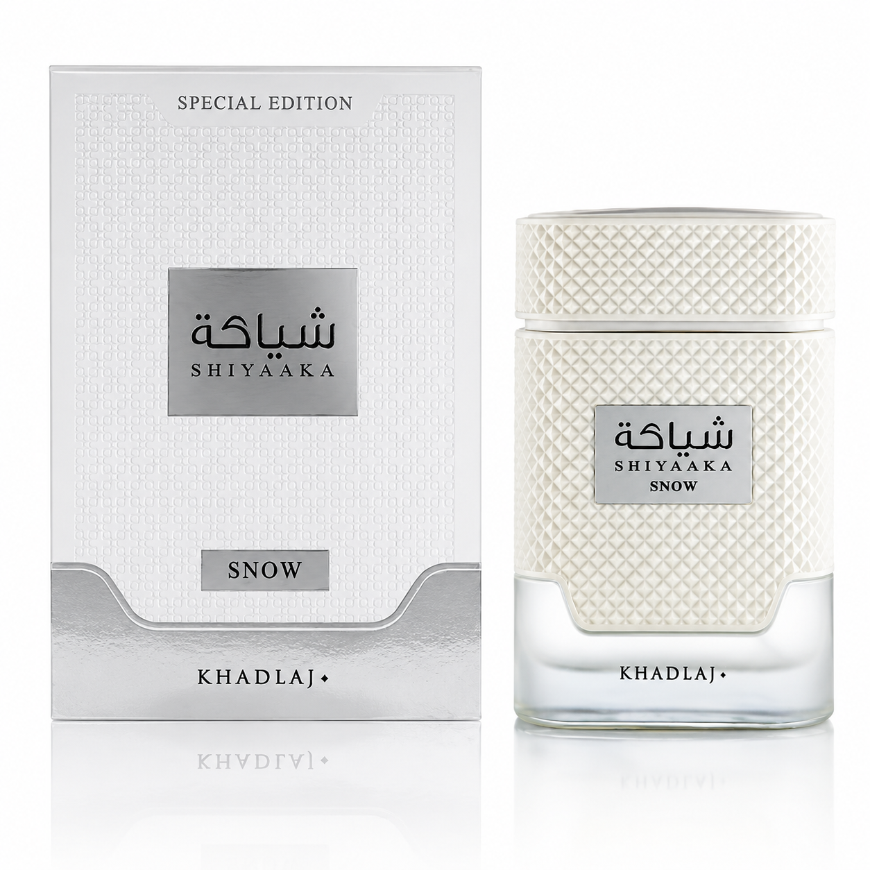 Shiyaaka Collection Eau de Parfum 100 ml – Snow, Gold, Silver & White | Luxuriöse Duftkollektion