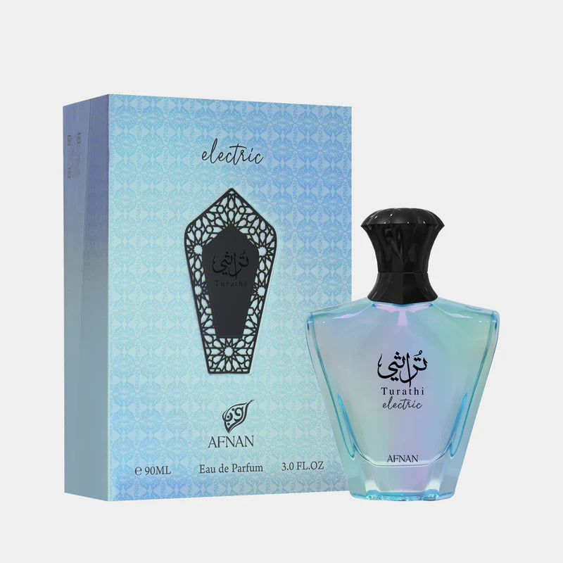 Afnan Turathi Electric Eau de Parfum – Frisch-Zitrischer Unisex Duft | Fruchtig & Modern