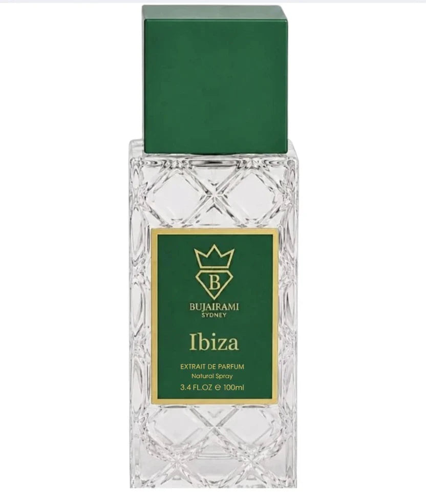 Bujairami Ibiza Extrait de Parfum – Tropisch-Fruchtiger Unisex Duft | Sommerlich & Exotisch