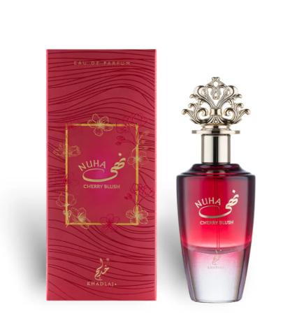 NUHA CHERRY BLUSH BY KHADLAJ 85ML EAU DE PARFUM