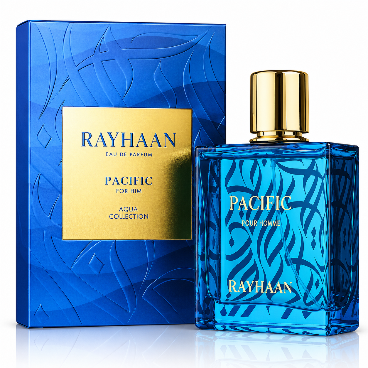 Rayhaan Pacific For Him Eau de Parfum 100 ml – Frisch-Aromatischer Herrenduft | Maritim & Elegant