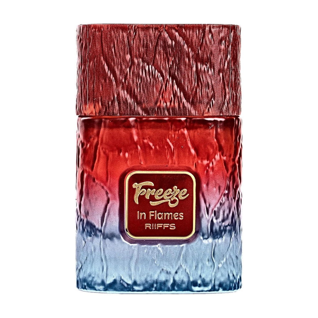 RiiFFS Freeze in Flames Extrait de Parfum 100 ml – Intensiver Unisex Duft | Frisch, Warm & Ausdrucksstark