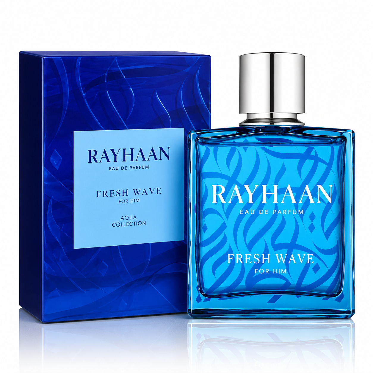 Rayhaan Fresh Wave Eau de Parfum 100 ml – Frisch-Würziger Unisex Duft | Aromatisch & Elegant
