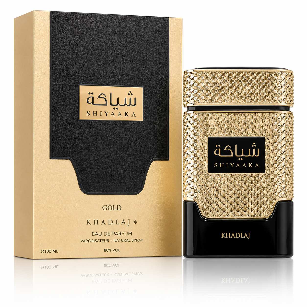Shiyaaka Collection Eau de Parfum 100 ml – Snow, Gold, Silver & White | Luxuriöse Duftkollektion
