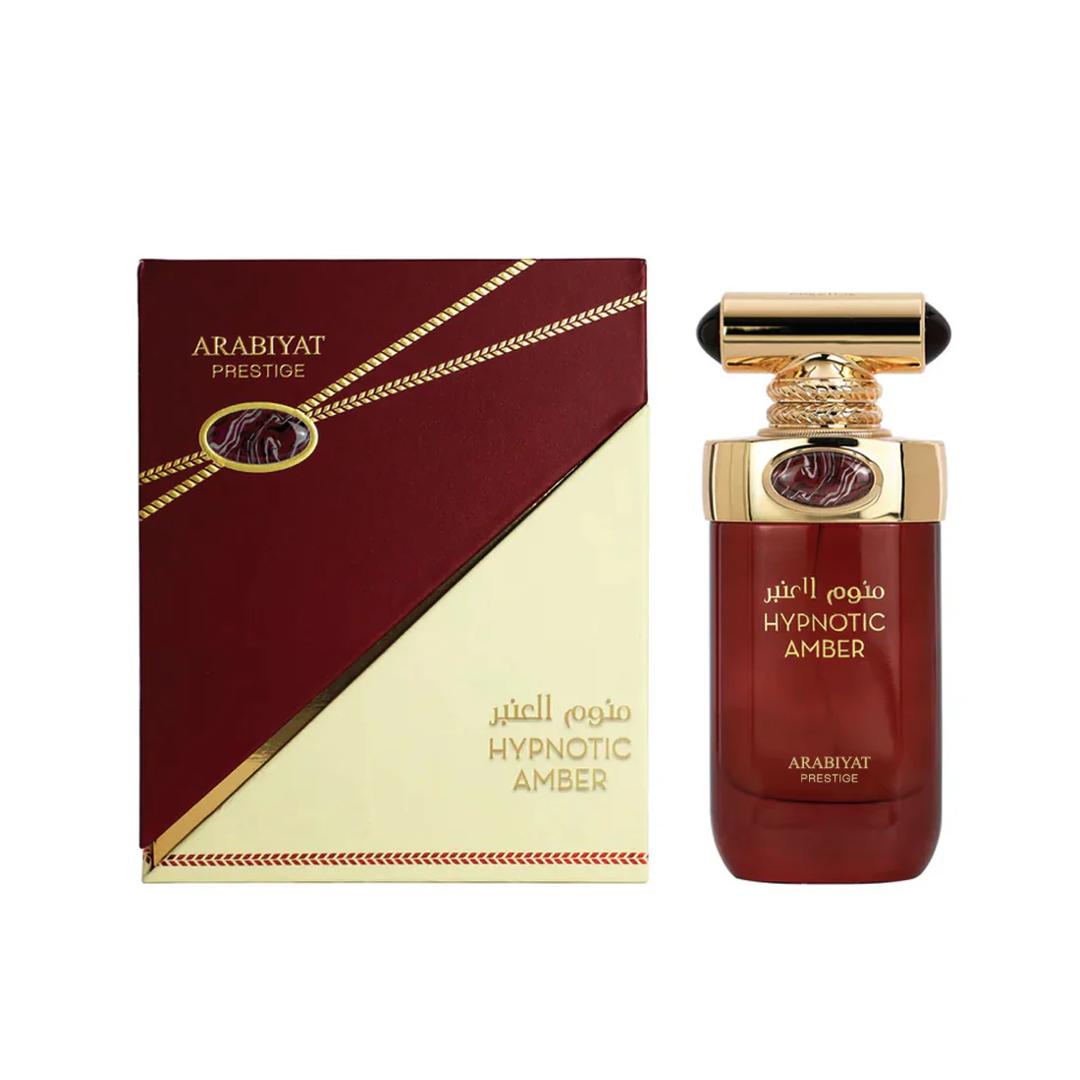 Arabiyat Prestige Hypnotic Amber Eau de Parfum 100 ml – Orientalisch-Holziger Unisex Duft | Warm & Intensiv
