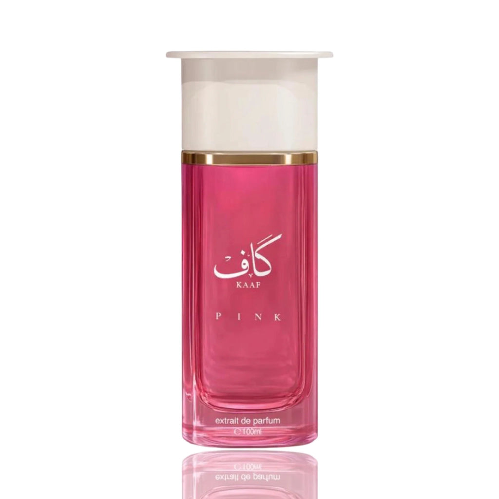 Ahmed Al Maghribi Kaaf Pink Extrait de Parfum 100 ml – Floral-Fruchtiger Unisex Duft | Pflaume, Karamell & Sandelholz