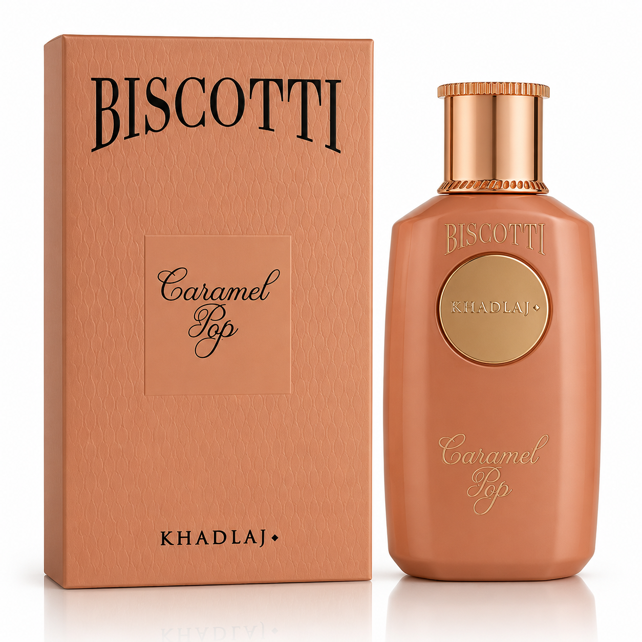 Khadlaj Biscotti Caramel Pop Eau de Parfum 100 ml – Gourmand Vanille Duft | Süß & Verführerisch