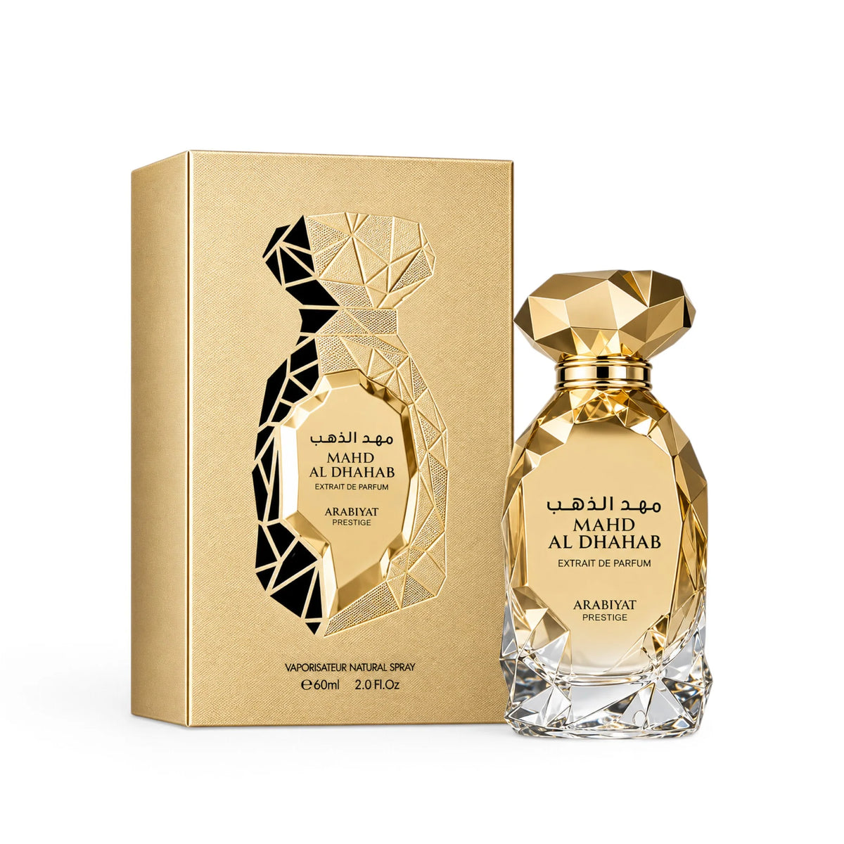 Arabiyat Prestige Mahd Al Dhahab Extrait de Parfum 60 ml – Luxuriöser Unisex Duft | Warm, Intensiv & Sinnlich