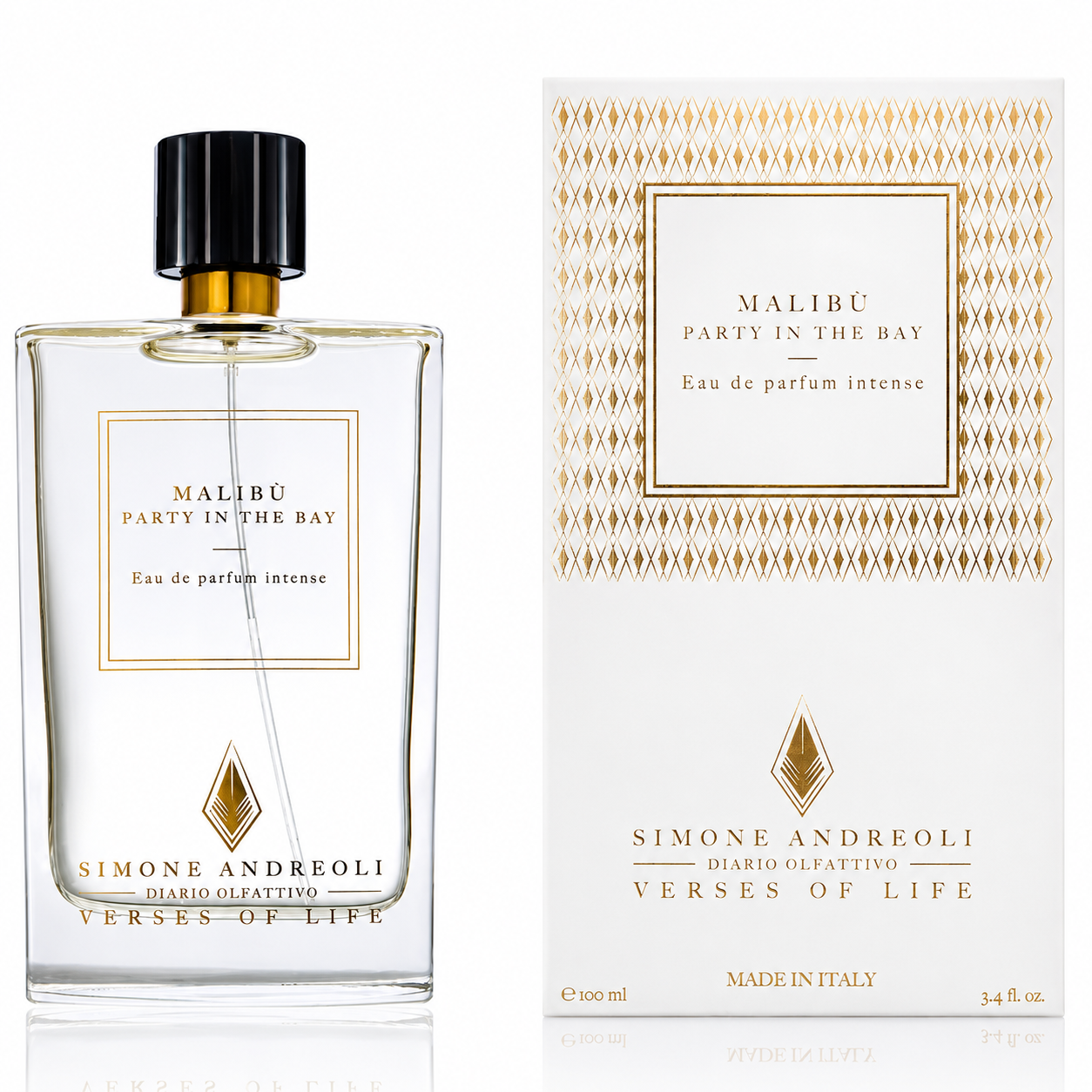 Simone Andreoli Malibù – Party in the Bay Eau de Parfum – Exotischer Gourmand-Duft | Sommerlich & Verführerisch