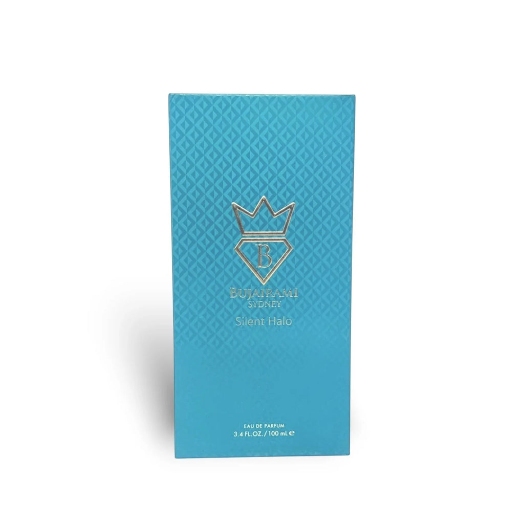 Bujairami Silent Halo Eau de Parfum 100 ml – Eleganter Unisex Duft | Sanft, Sinnlich & Modern