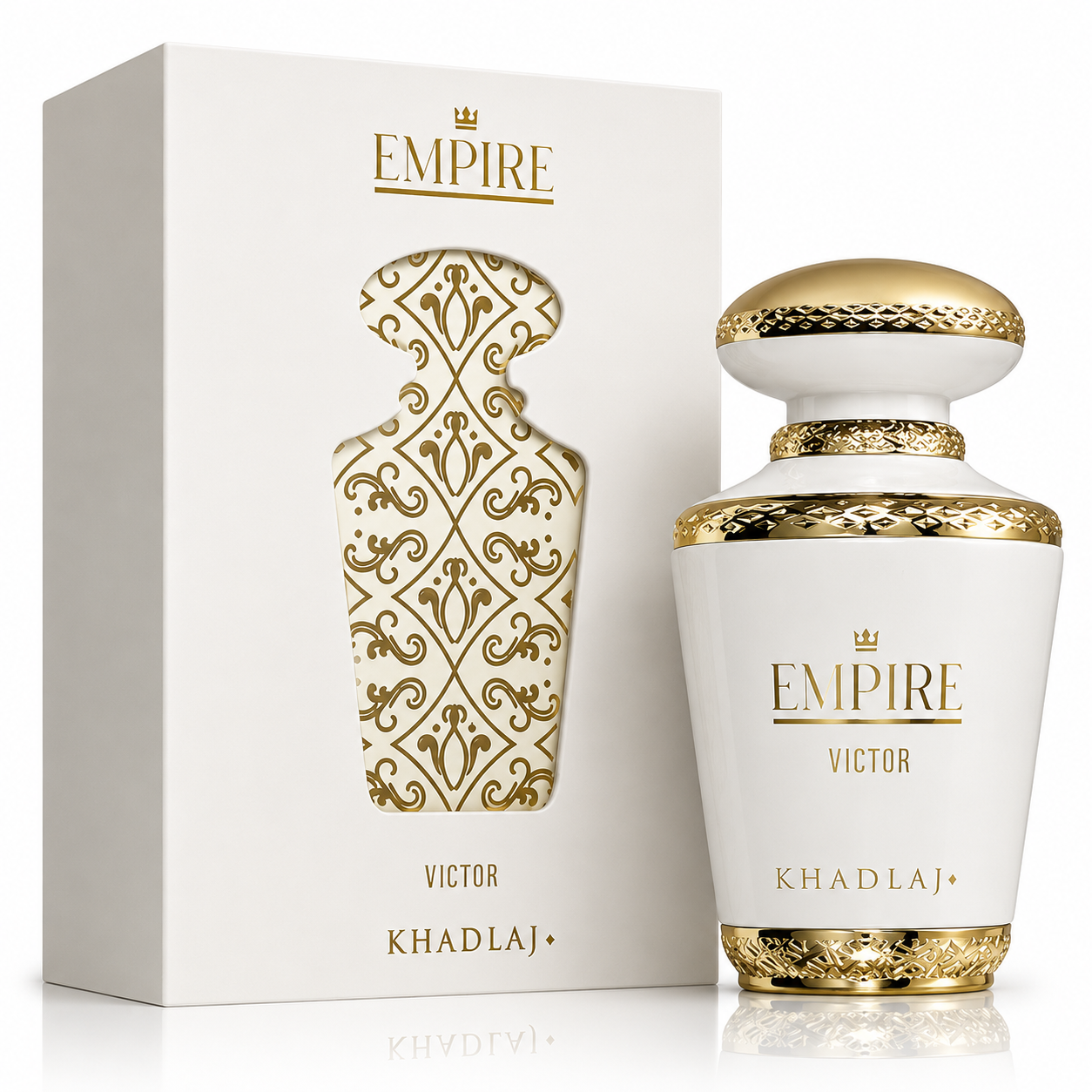 Khadlaj Empire Victor Eau de Parfum 100 ml – Fruchtig-Gourmand Unisex Duft | Süß & Modern